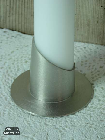 Röhrenständer Wilhelm / Silber/4 cm