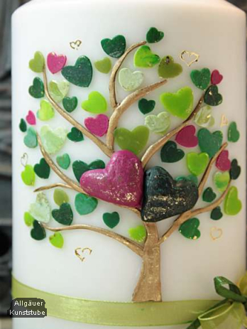 Hochzeitskerze Gabiola