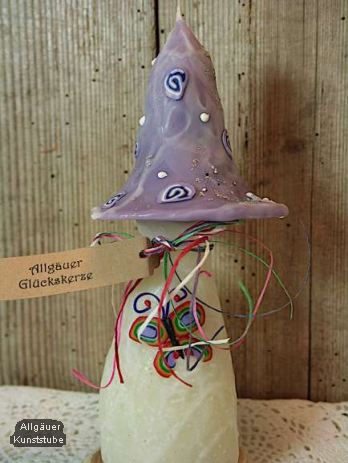 Glückspiz groß Lila ca. 20 cm