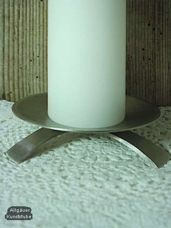 Kerzenständer Margot /silber/9,5 cm