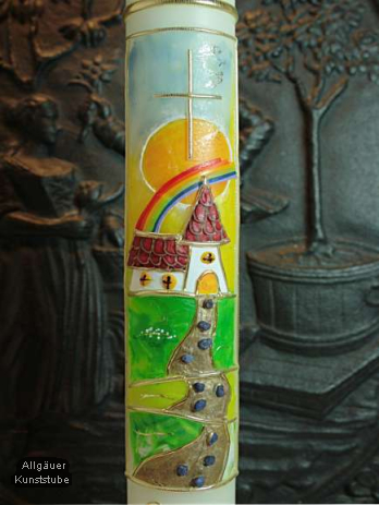 Kommunionkerze Xaver inkl. Box