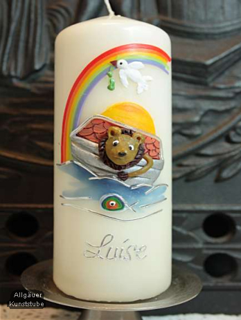 Patenkerze Arche Noah
