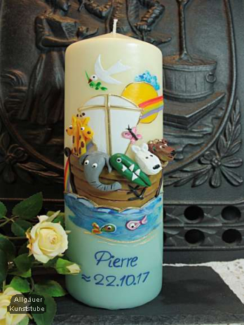 Zwillingskerzen Pierre und Lucy