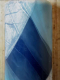 Kerze Blau 200 mm x 70 mm