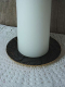 Kerzenteller Alois mit Blattmuster/12 cm