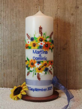 Hochzeitskerze Maria