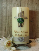 Hochzeitskerze Silvana
